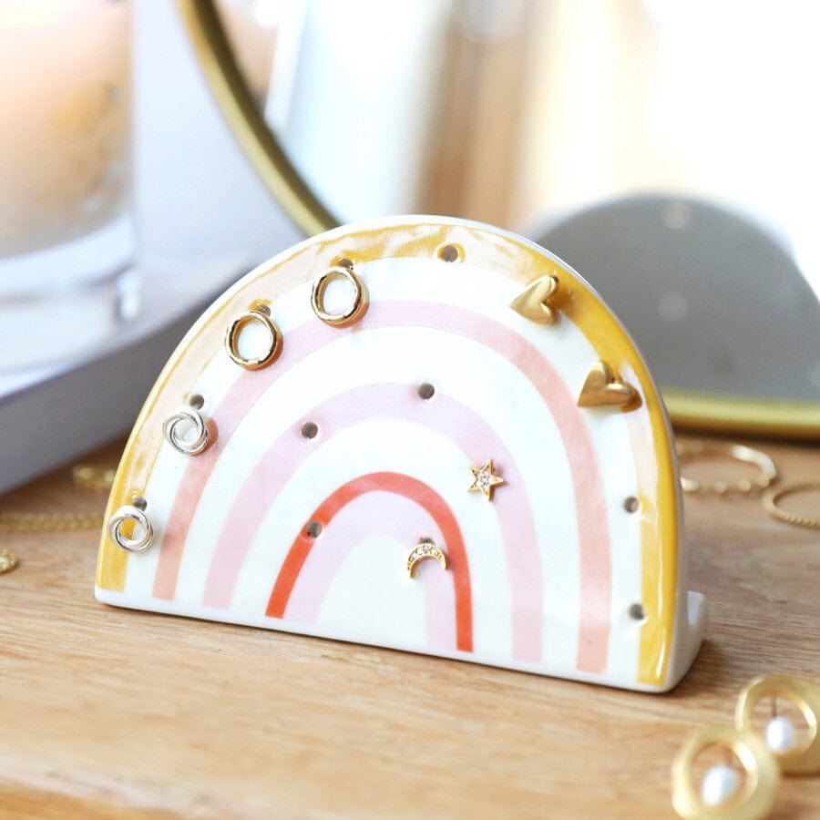 
                      
                        GIFT Ceramic Rainbow Earring Holder
                      
                    