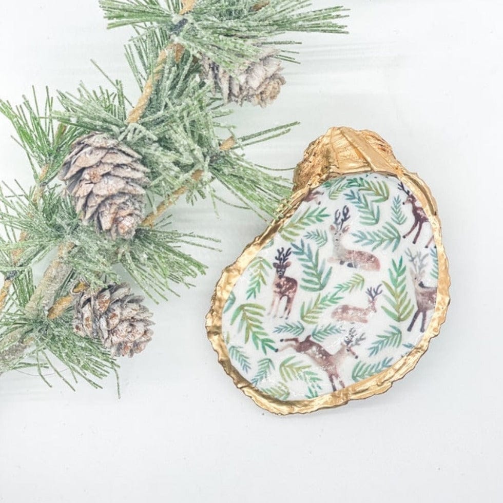 GIFT Deer Oyster Trinket Dish