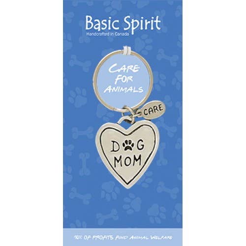 GIFT Dog Mom Global Giving Keychain