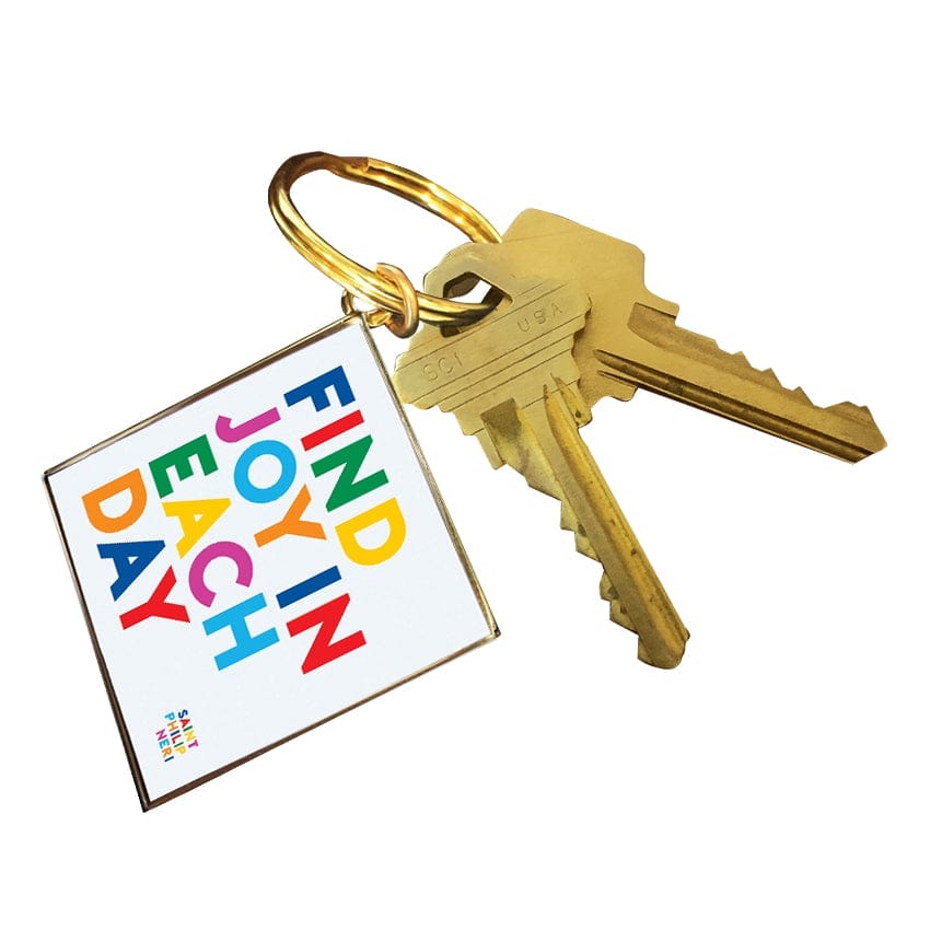 GIFT "Find Joy" Keychain
