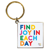 GIFT "Find Joy" Keychain