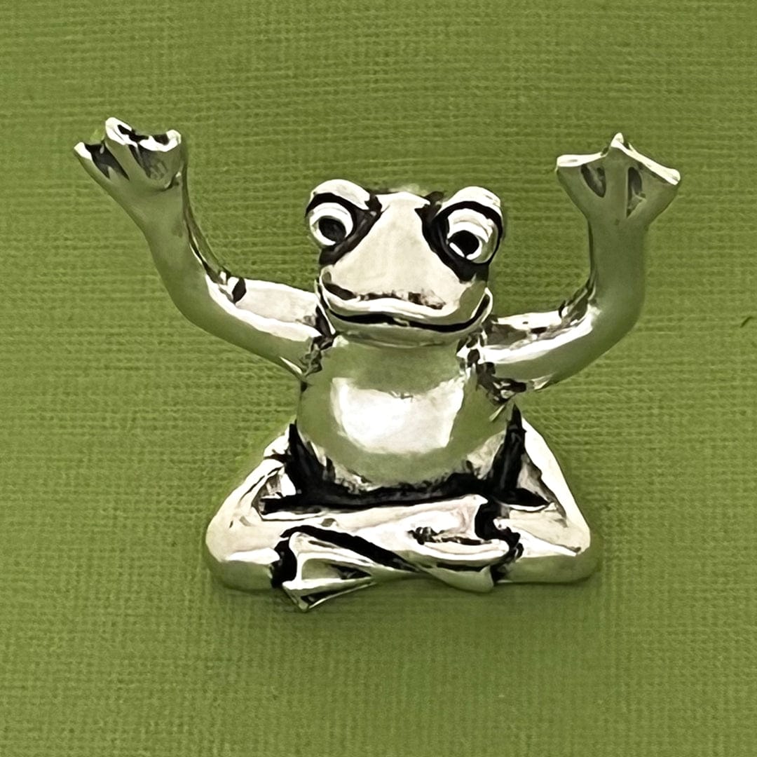 GIFT Frog Sitting Ring Holder