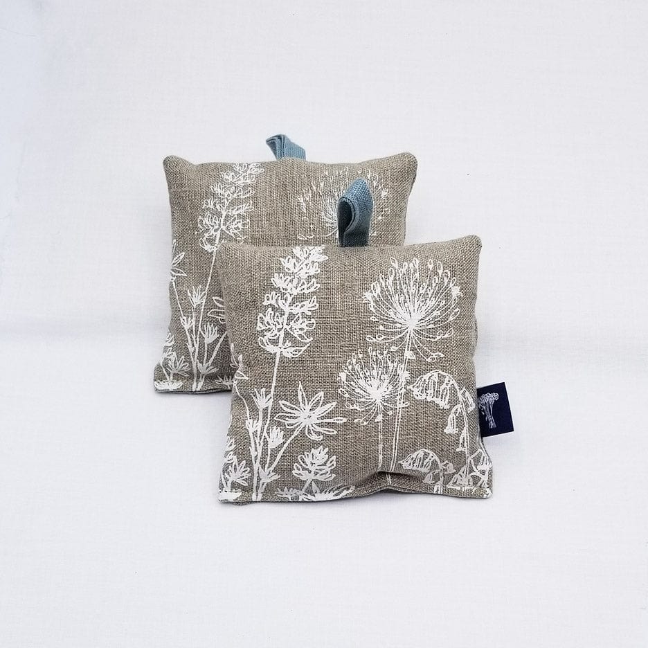 GIFT Garden Lavender Bag ~ Set of 2 ~ Natural Linen
