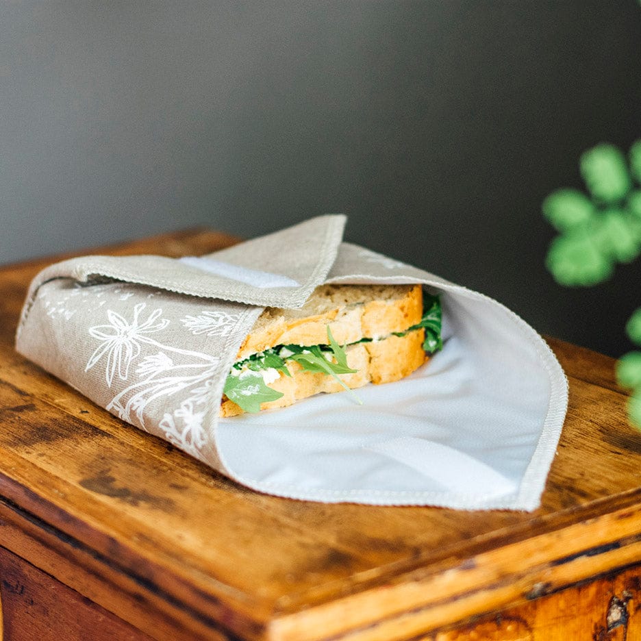 GIFT Garden Sandwich Wrap ~ Natural Linen