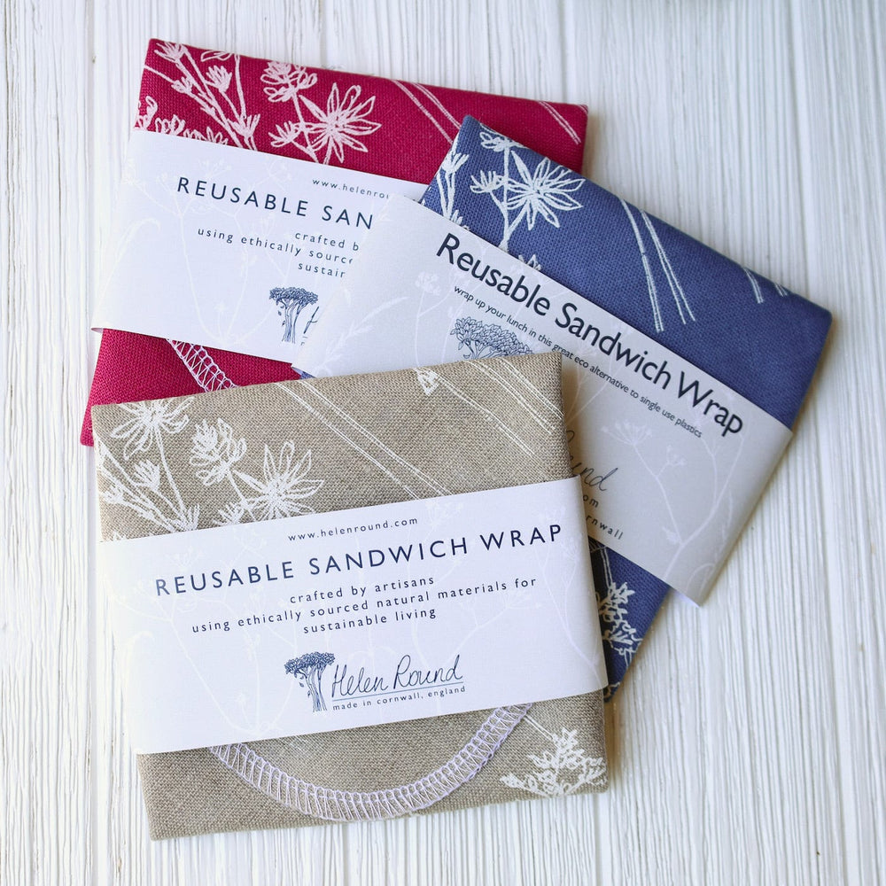 
                  
                    GIFT Garden Sandwich Wrap ~ Raspberry Red Linen
                  
                