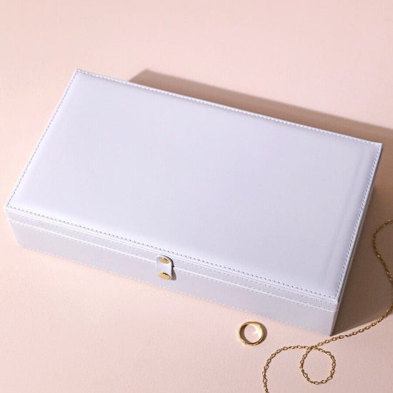 GIFT Grey Large Jewelry Box