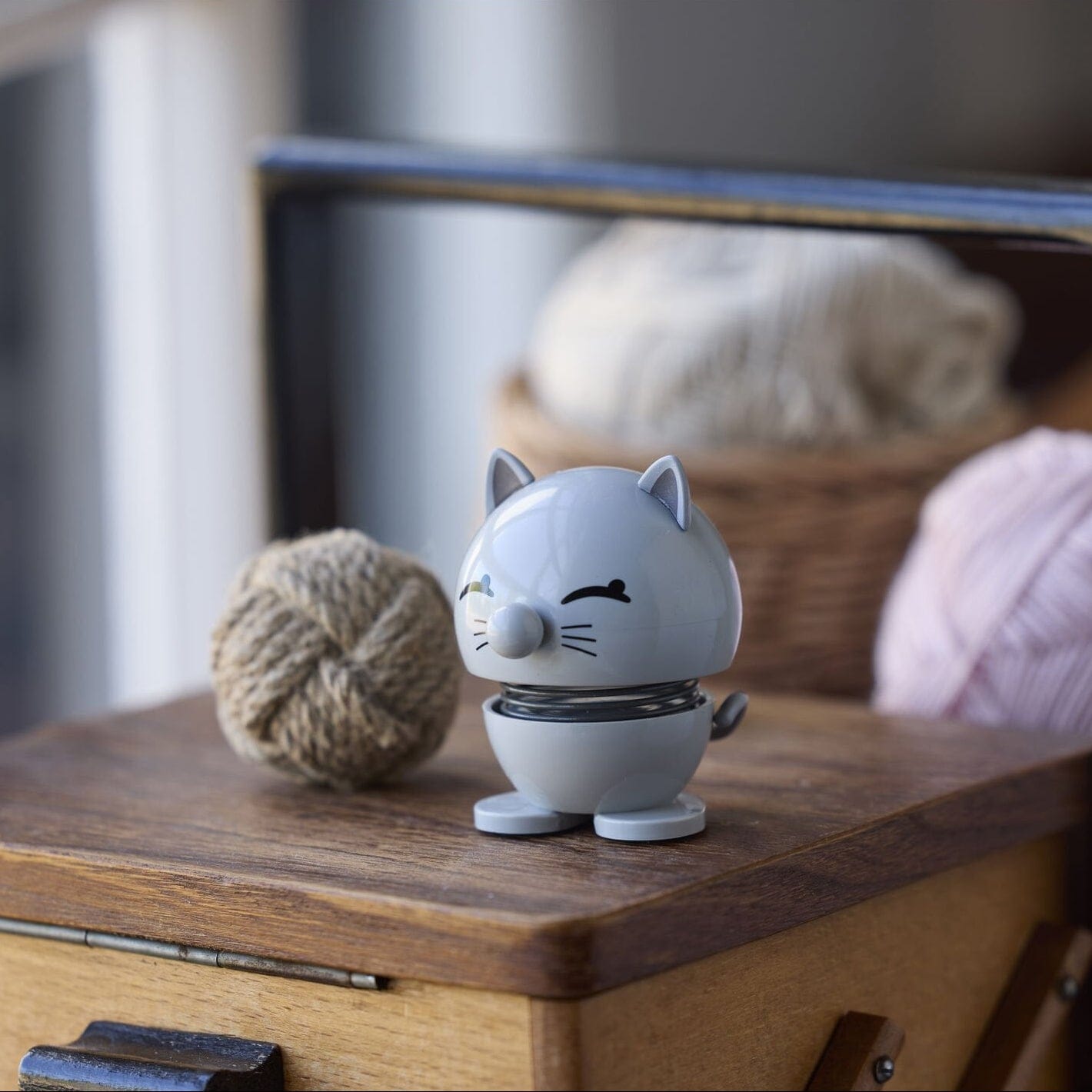 GIFT Hoptimist Light Grey Cat