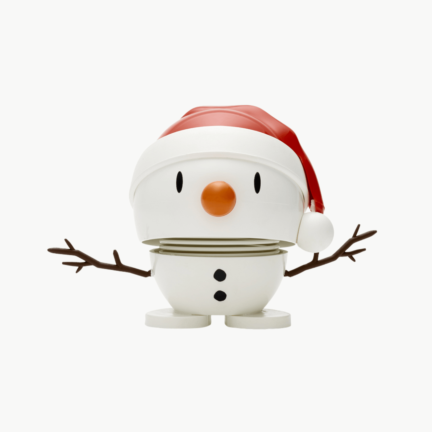 GIFT Hoptimist Santa Small White Snowman