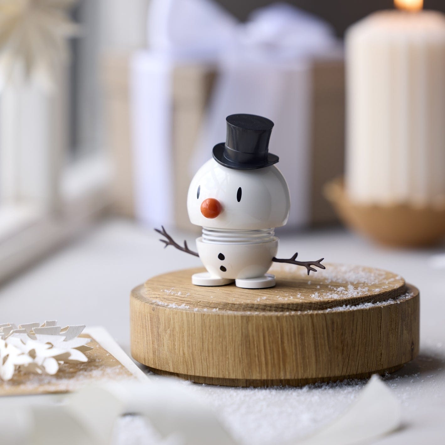 GIFT Hoptimist Snowman Bumble Small White