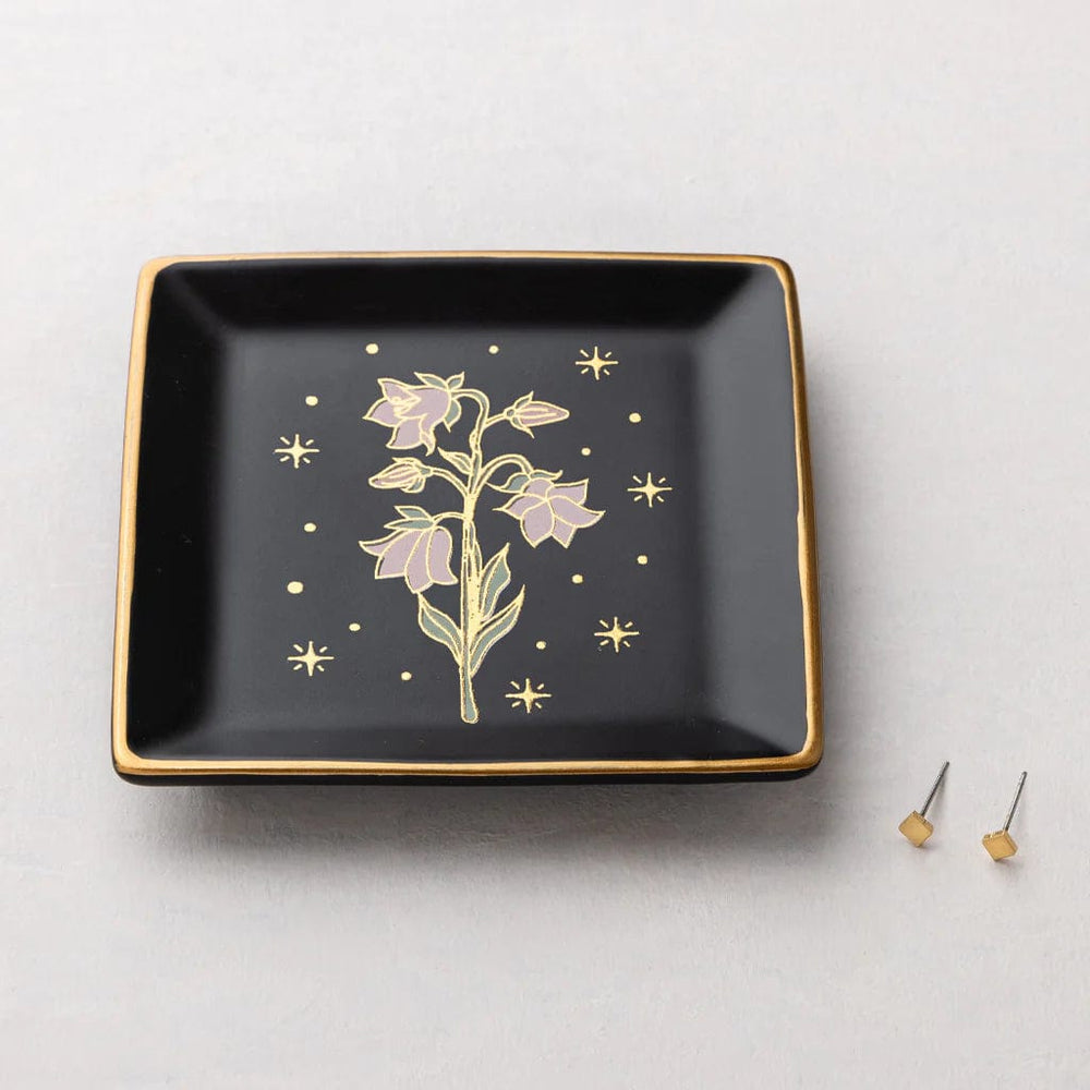 
                      
                        GIFT Jewelry Dish & Stud Earring Set - Flower/Black
                      
                    