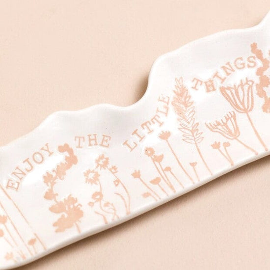 GIFT Little Things Floral Trinket Dish