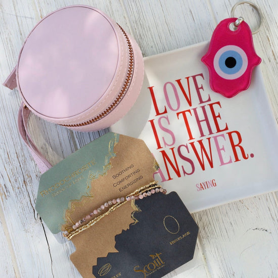 GIFT "Love is the answer" Trinket Dish
