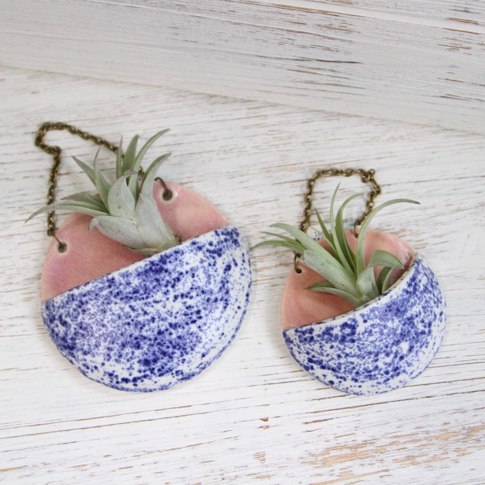 
                  
                    GIFT MEDIUM CERAMIC PLANTER POCKET WITH AIR PLANT
                  
                