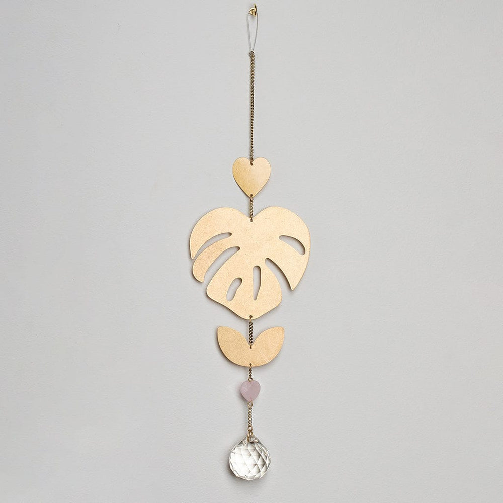 
                  
                    GIFT Monstera Leaf, Rose Quartz, & Crystal Suncatcher
                  
                