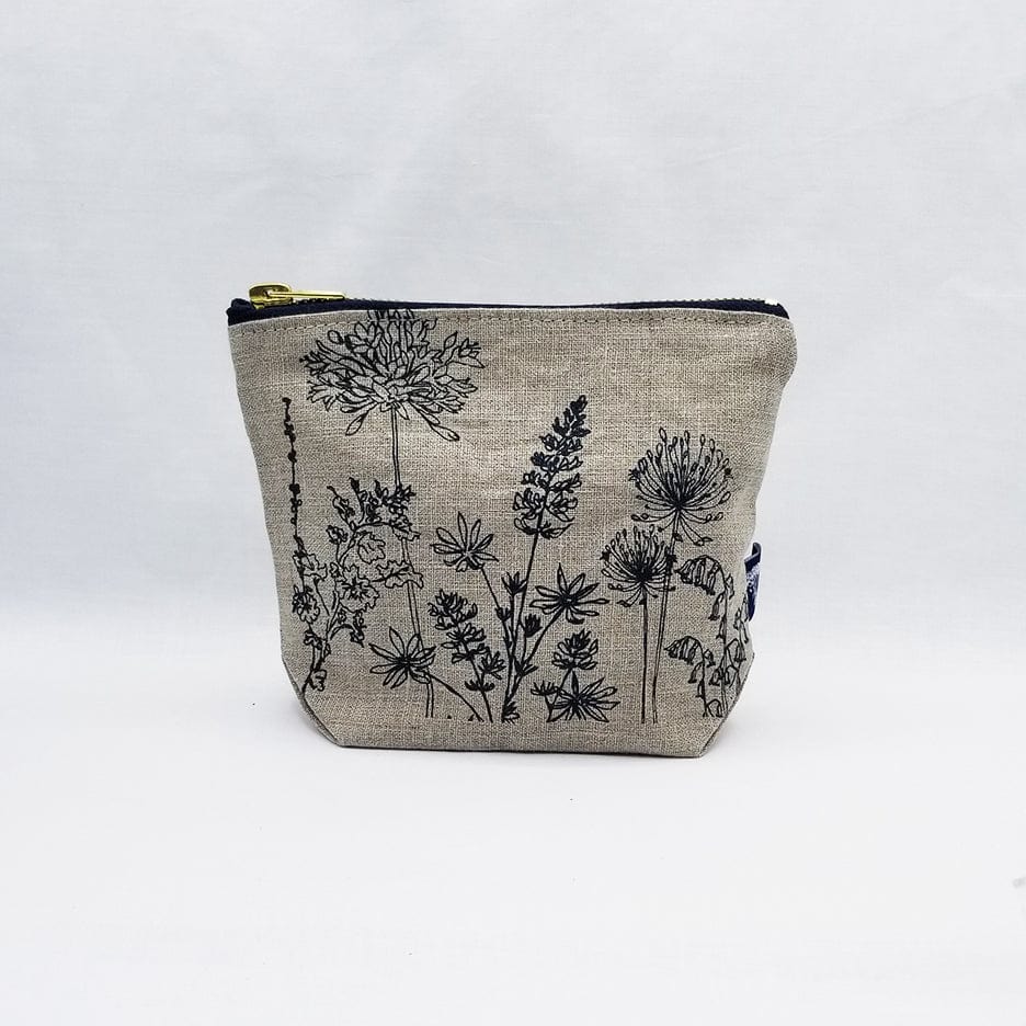 GIFT NATURAL LINEN SMALL GARDEN POUCH