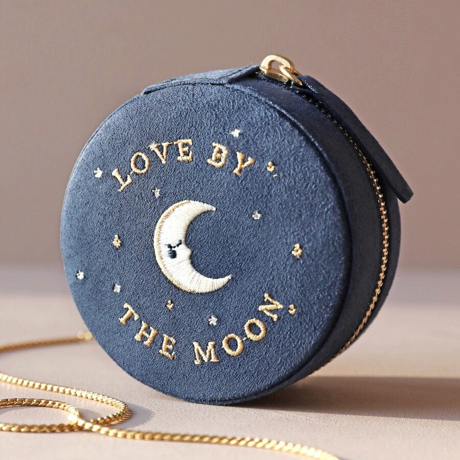 
                  
                    GIFT Navy Sun and Moon Embroidered Round Jewelry Box
                  
                