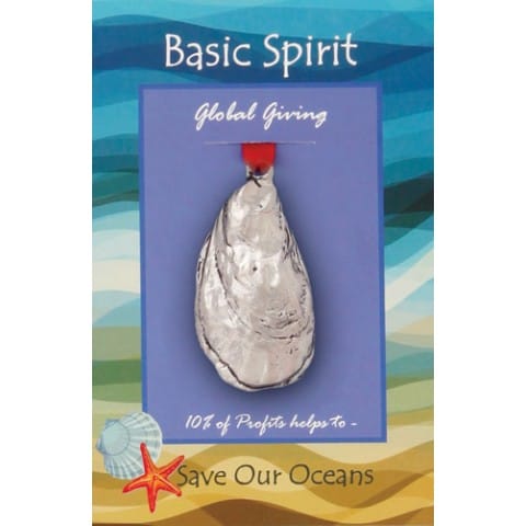 GIFT Oyster Save Our Oceans Global Giving Ornament