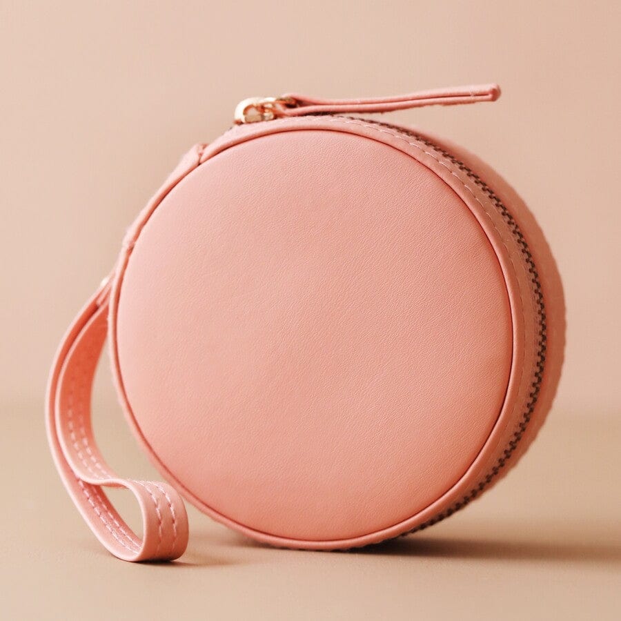 
                      
                        GIFT Pink Round Travel Jewelry Case
                      
                    