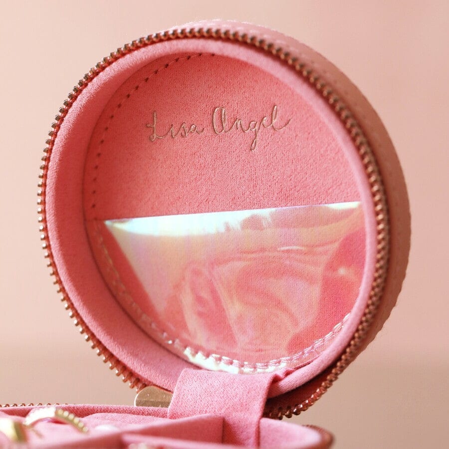 
                      
                        GIFT Pink Round Travel Jewelry Case
                      
                    