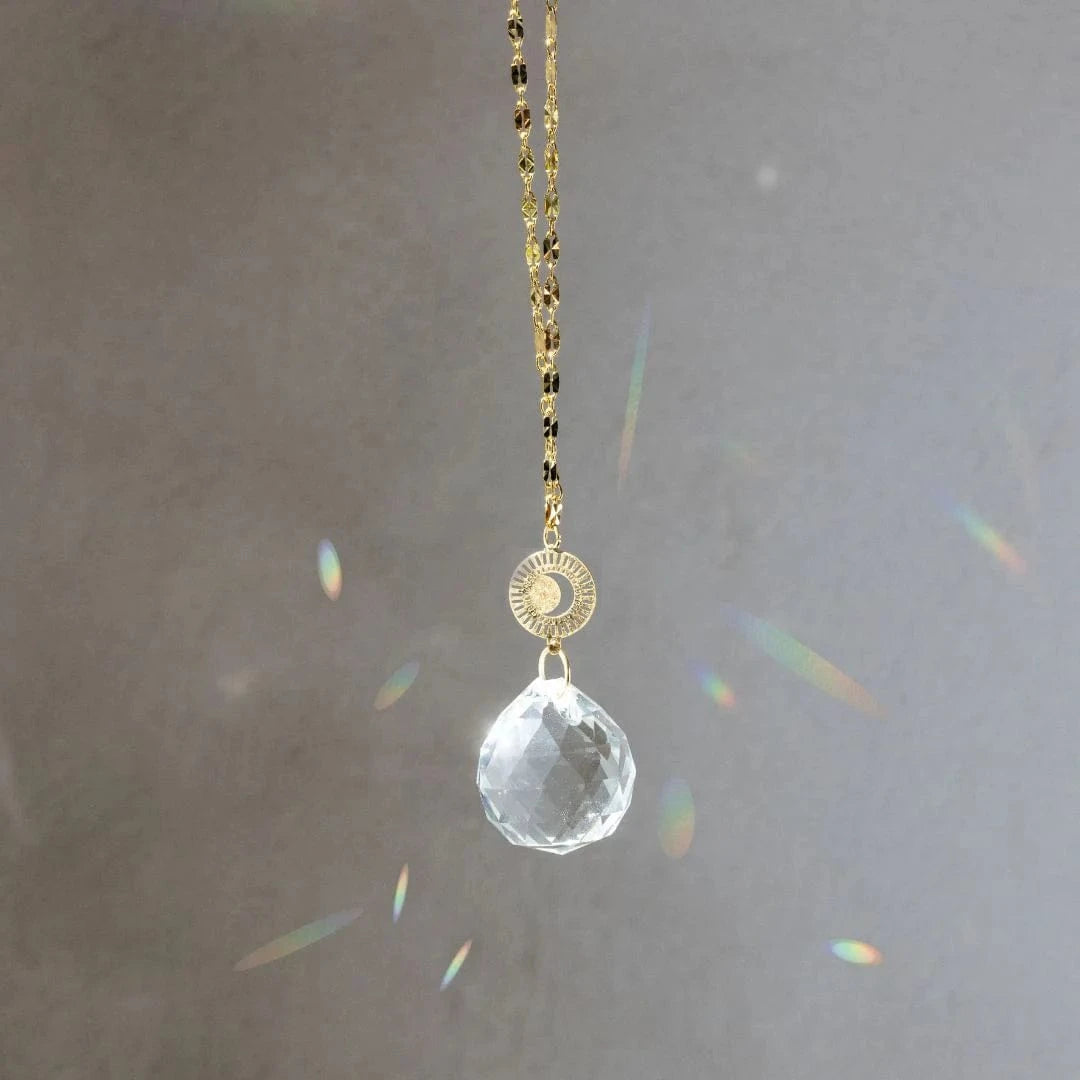 GIFT Pocket Suncatcher - Radiating Moon