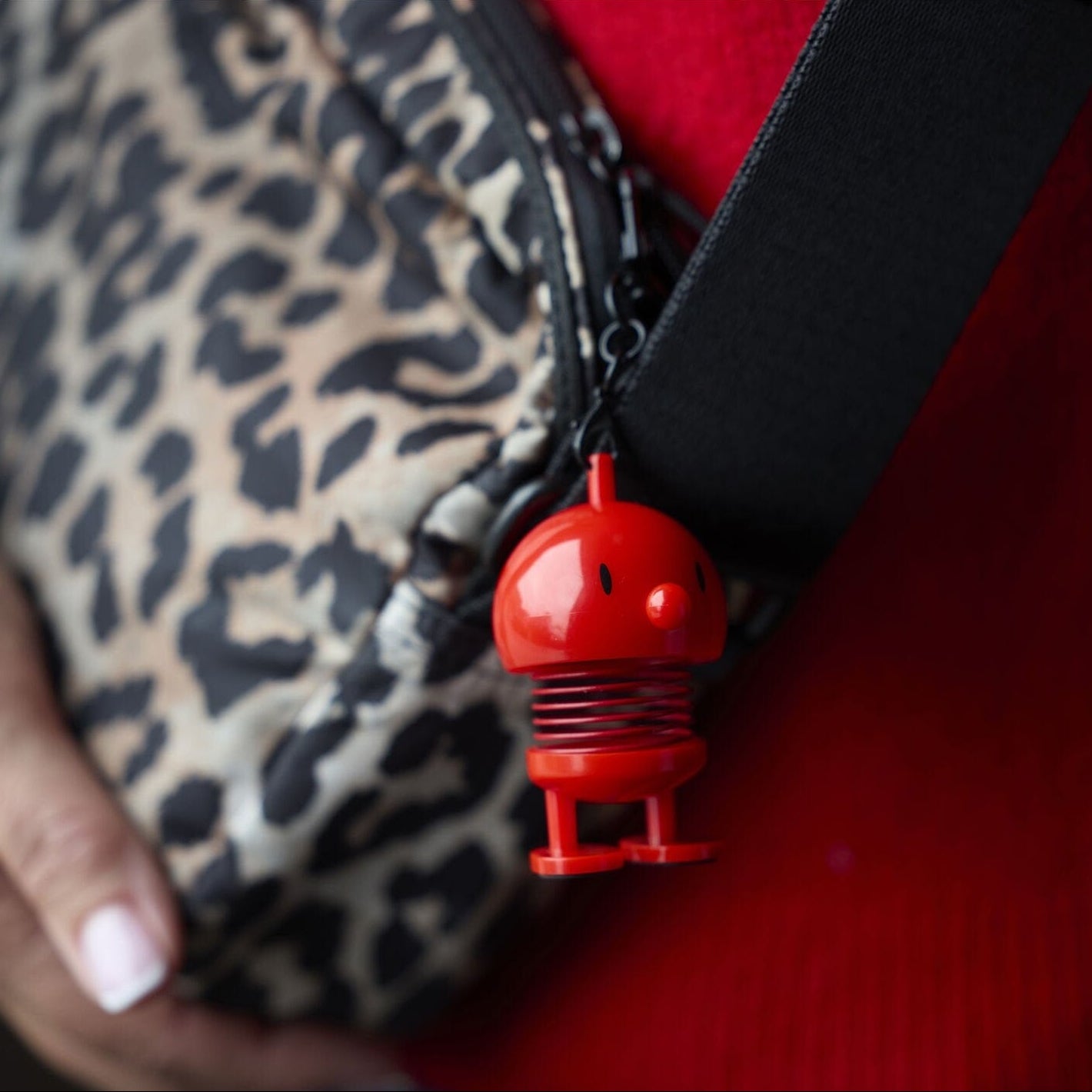 GIFT Red Hoptimist Bag Charm