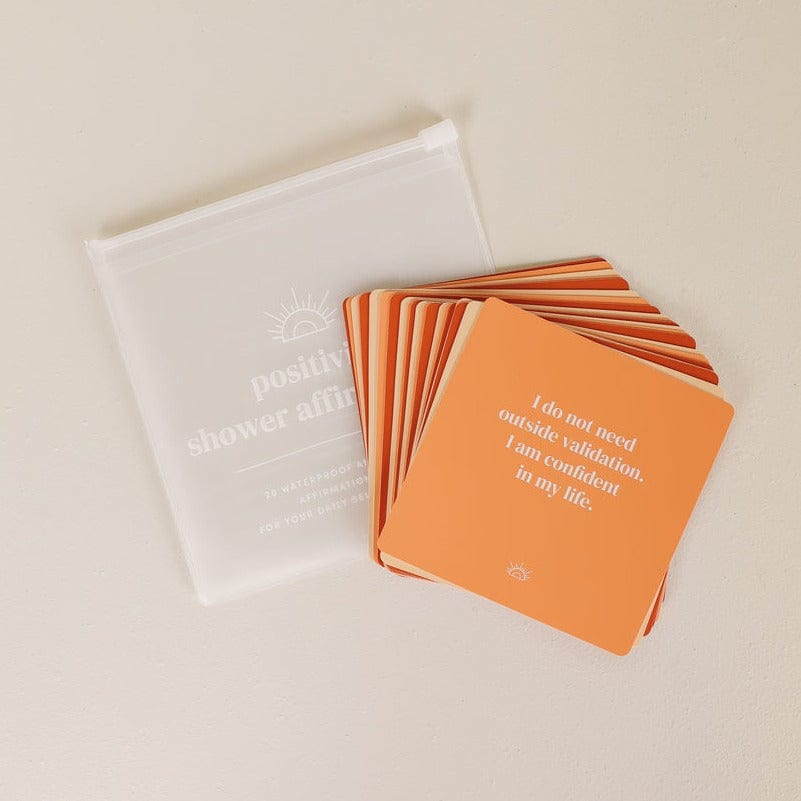 GIFT Shower Affirmation Cards - Positivity