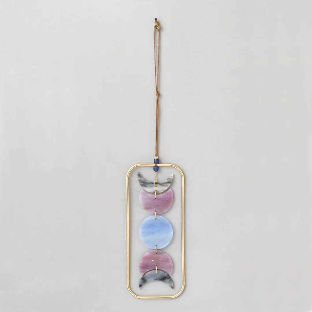 GIFT Stained Glass Light Catcher - Moon Phase