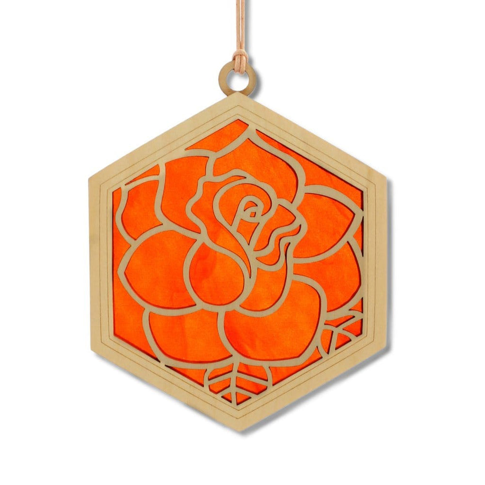 
                      
                        GIFT Standard 6" Suncatcher - Portland Rose in Scarlet
                      
                    