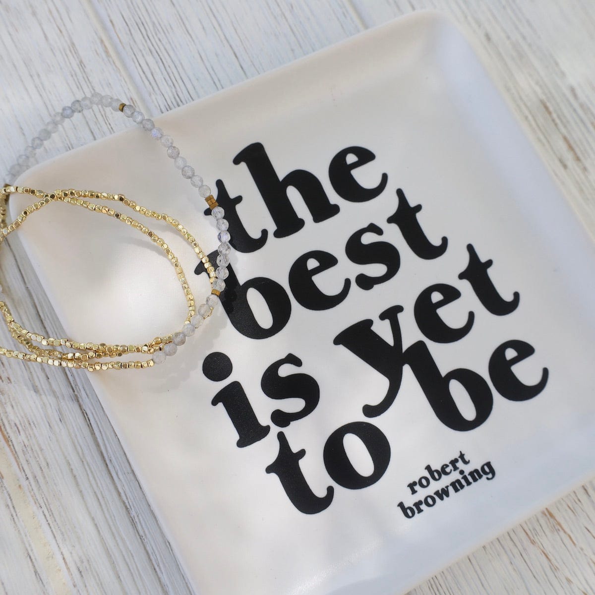 GIFT "The best is yet to be" Trinket Dish
