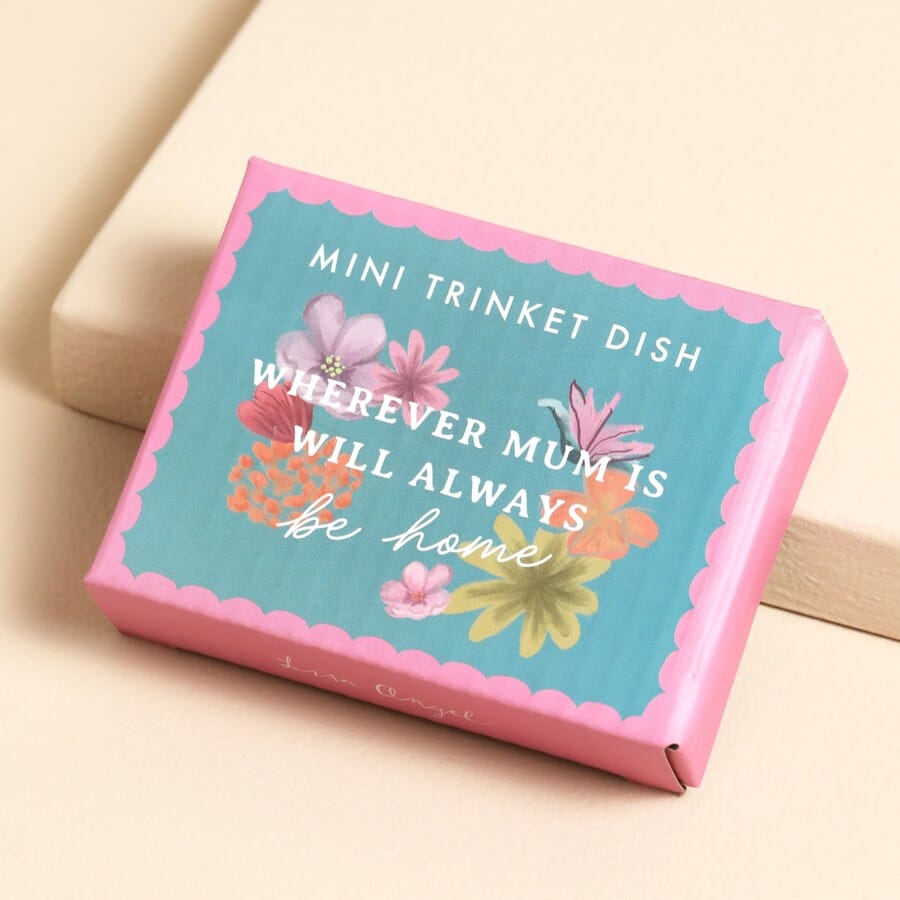 GIFT Wherever Mum Is Will Always Be Home Trinket Dish