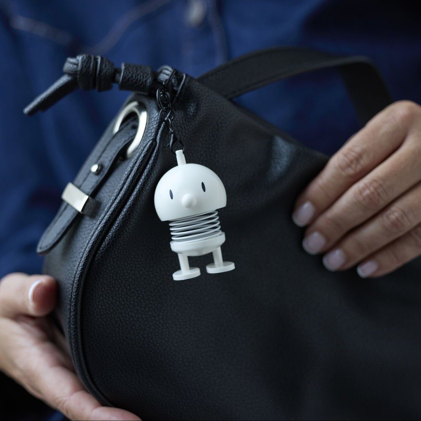 GIFT White Hoptimist Bag Charm