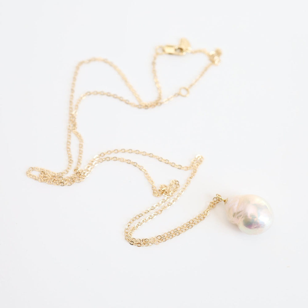 
                      
                        NKL-14K 14k Baroque Pearl Drop Necklace
                      
                    