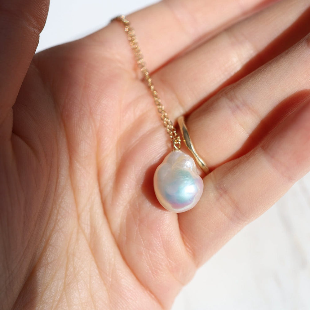 
                      
                        NKL-14K 14k Baroque Pearl Drop Necklace
                      
                    