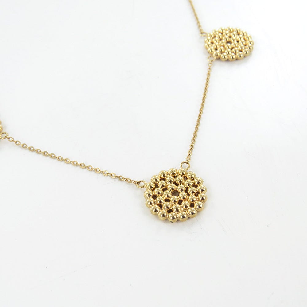 
                      
                        NKL-14K 14k Beaded Triple Circle Necklace
                      
                    