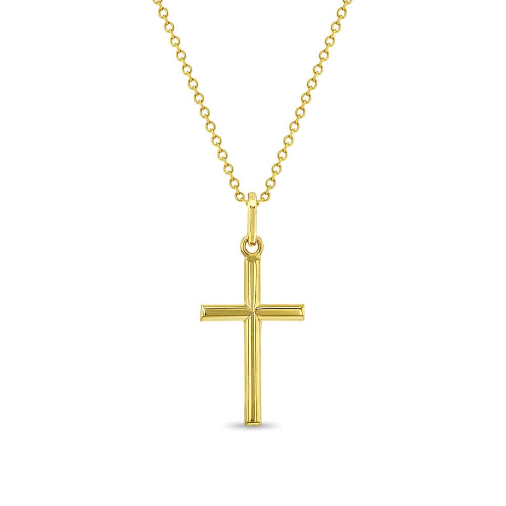 Gold cross chain 2025 for baby