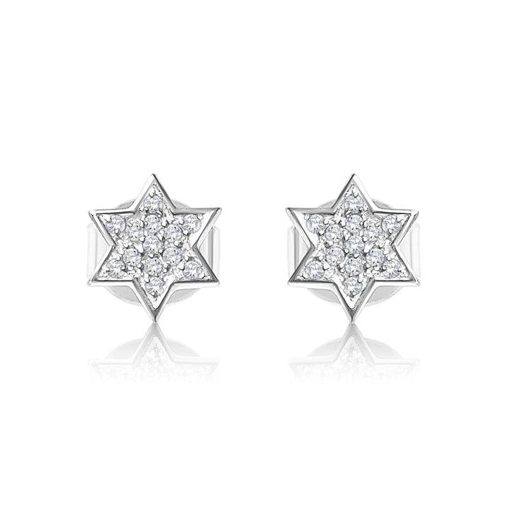 
                      
                        NKL-14K 14K Diamond Star of David Earrings
                      
                    