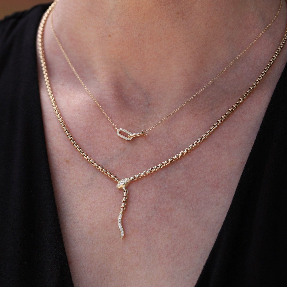 
                      
                        NKL-14K 14k Gold 2 Links Necklace
                      
                    