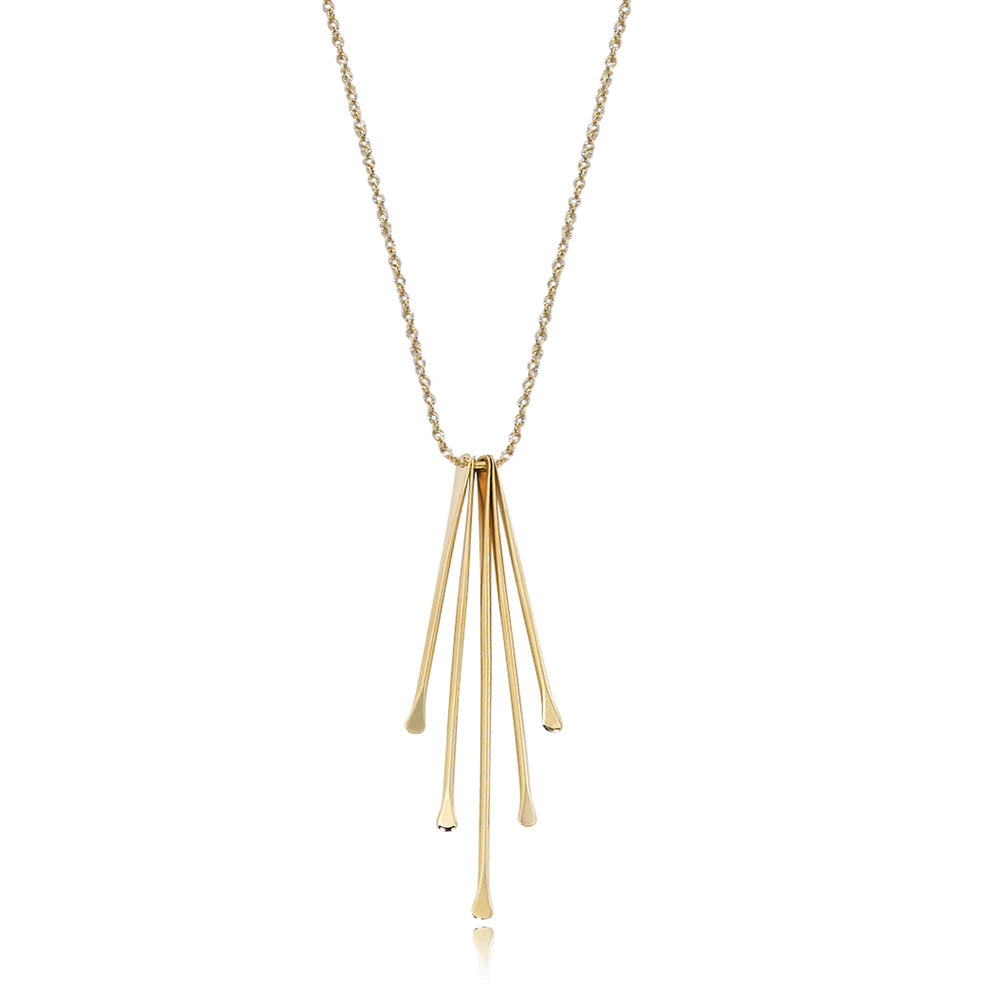 
                      
                        NKL-14K 14k Gold Dangling Sticks Necklace
                      
                    