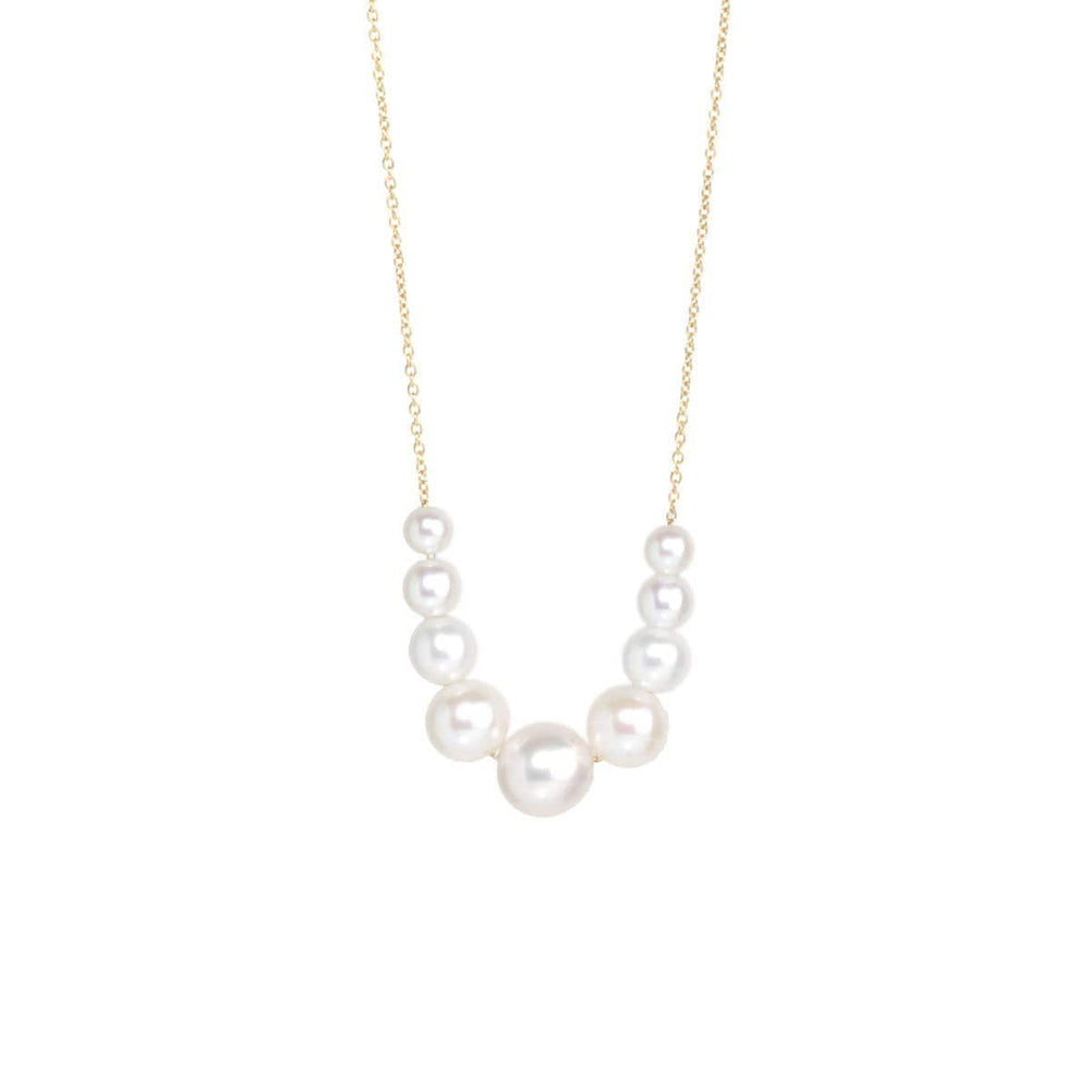 
                      
                        NKL-14K 14K Gold Graduated Pearl Necklace
                      
                    