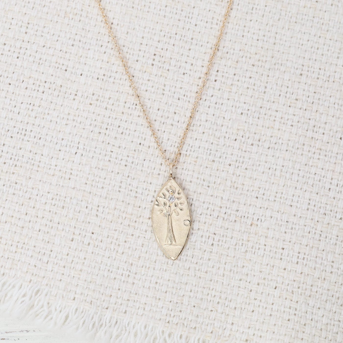 NKL-14K 14k Gold Honest With Yourself Delicate Necklace