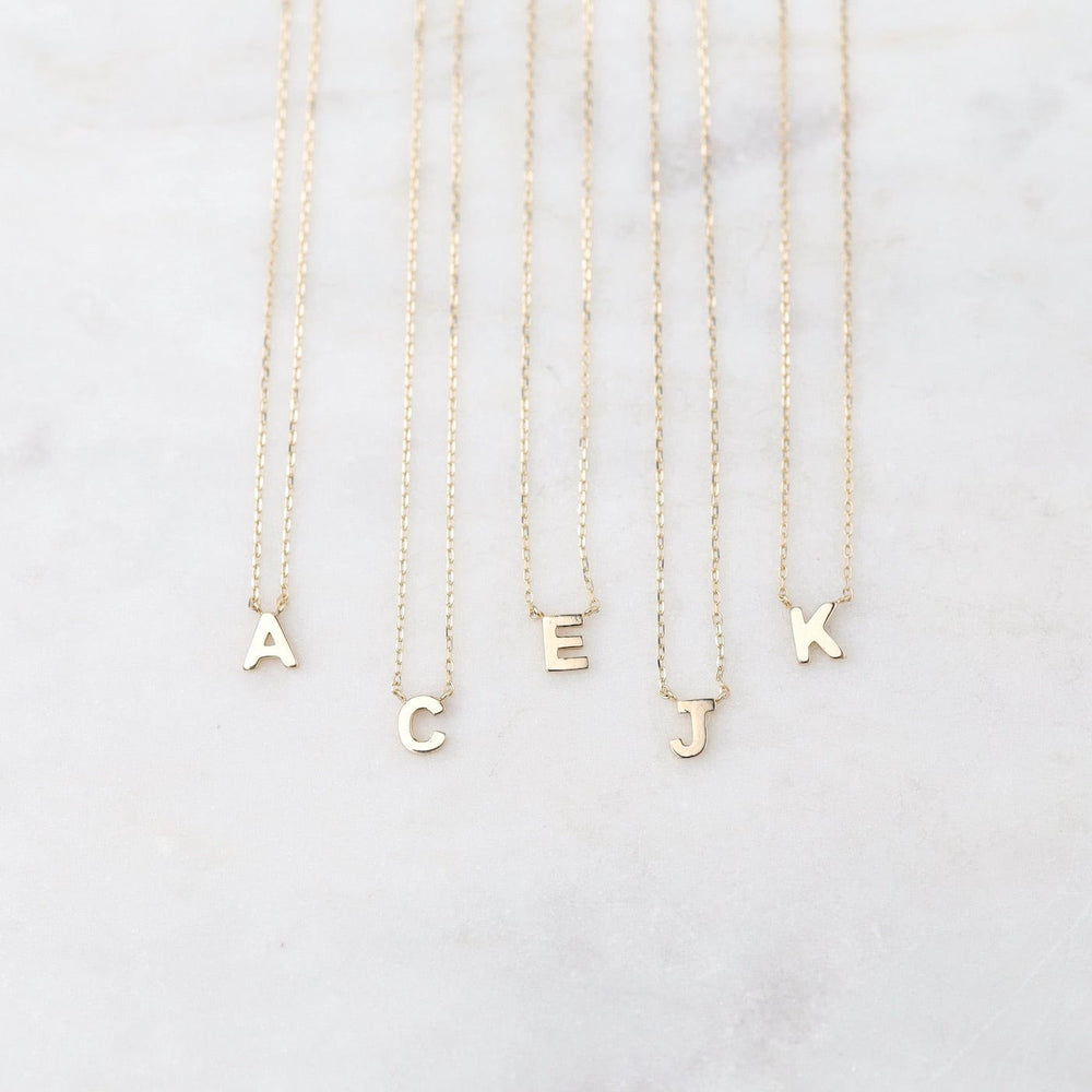 
                      
                        NKL-14K 14k Gold Initial Necklace
                      
                    