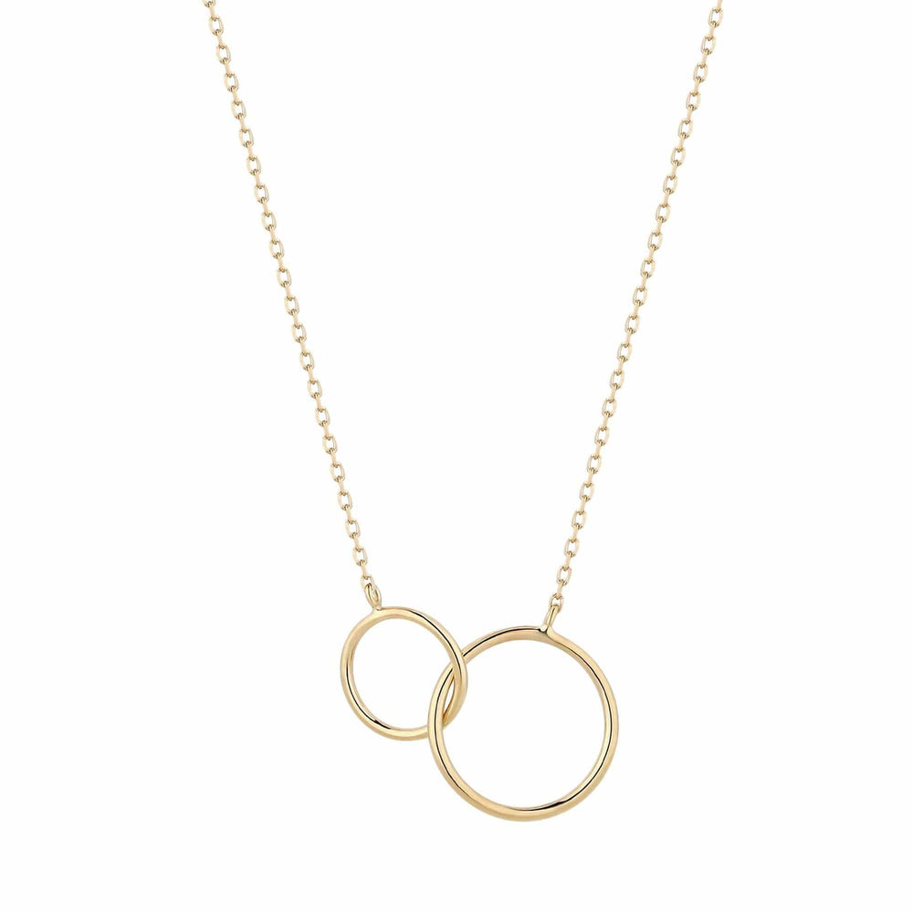 
                      
                        NKL-14K 14k Gold Interlinked Circles Necklace
                      
                    