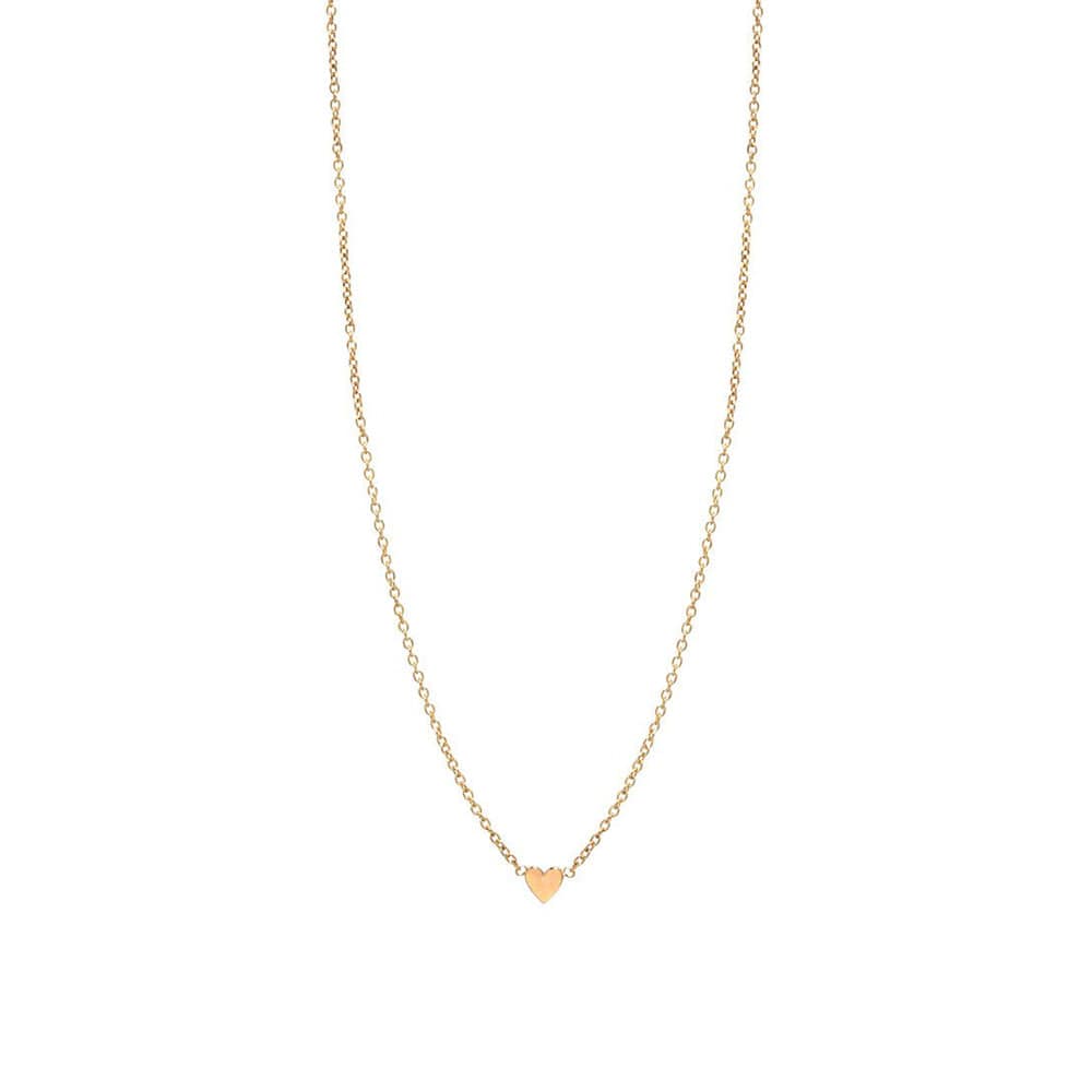 NKL-14K 14K Gold Itty Bitty Heart Necklace