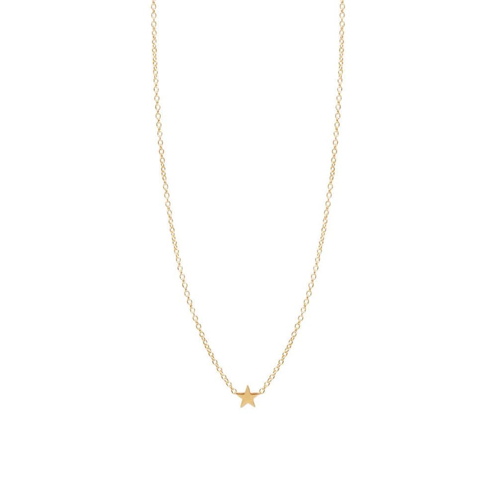 NKL-14K 14k Gold Itty Bitty Star Necklace