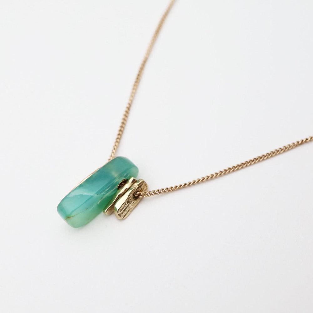 
                      
                        NKL-14K 14k Gold Necklace with Peruvian Opal Slice
                      
                    