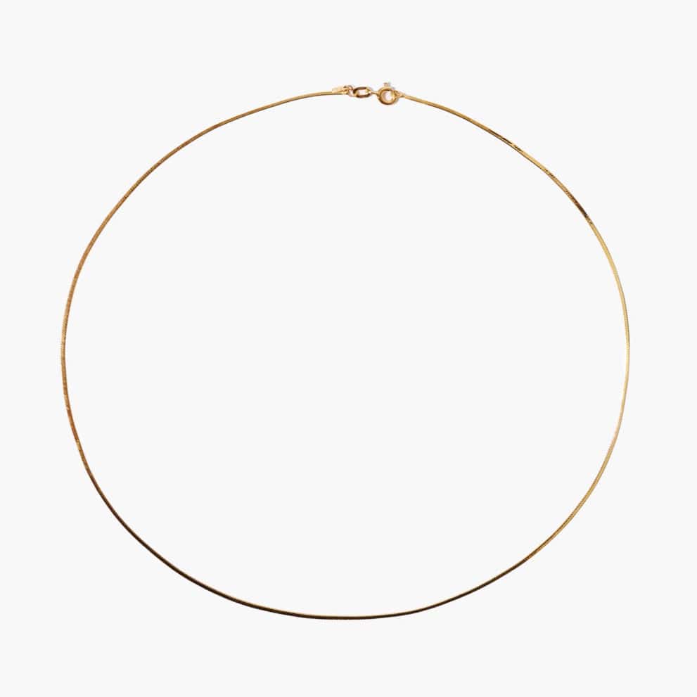 
                      
                        NKL-14K 14k Herringbone Chain Necklace
                      
                    