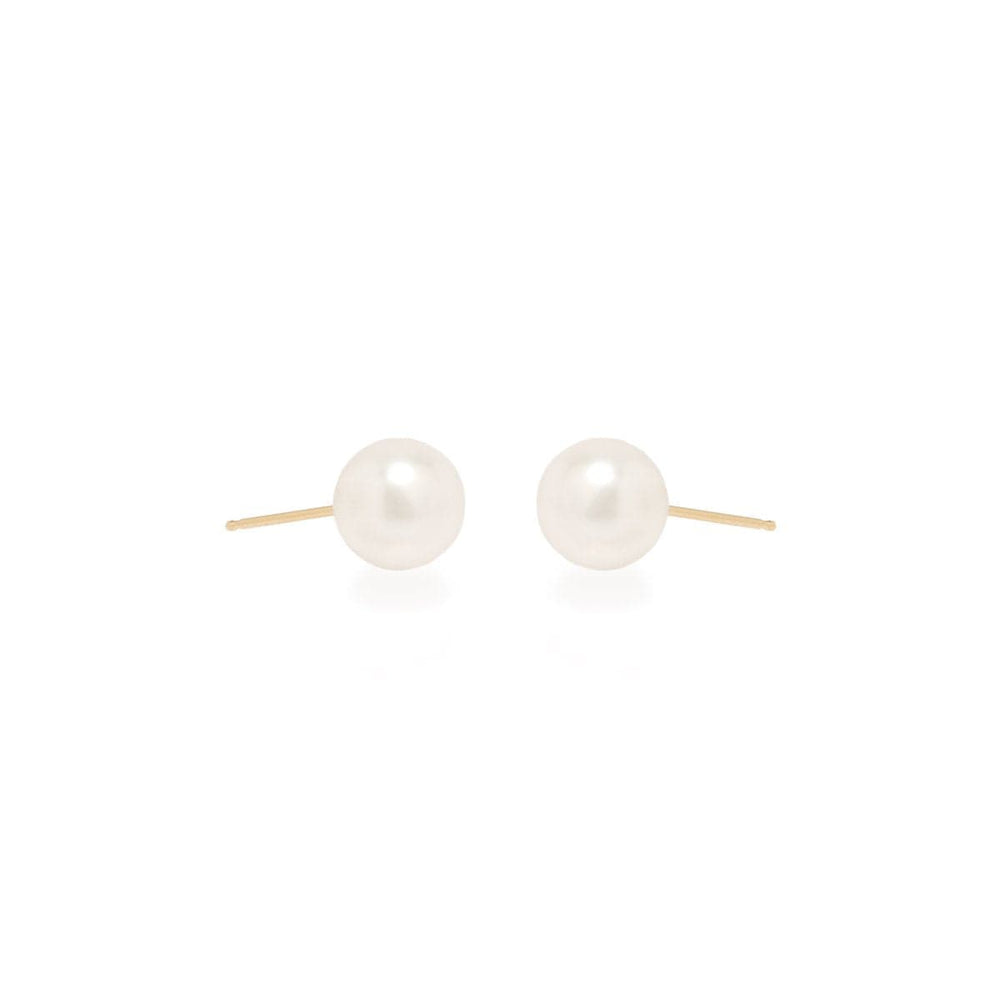 NKL-14K 14K Large Pearl Studs