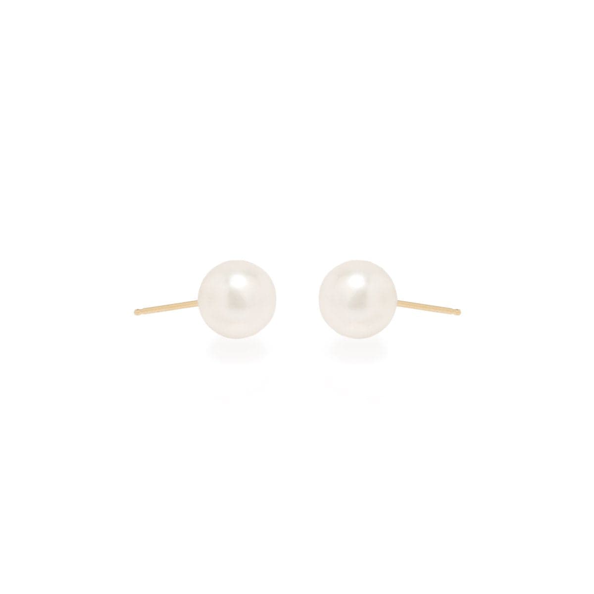 NKL-14K 14K Large Pearl Studs