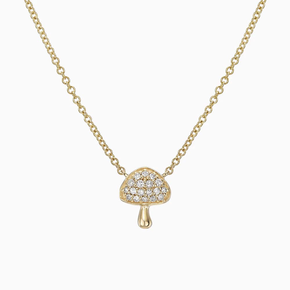 
                      
                        NKL-14K 14k Mini Toadstool Necklace
                      
                    