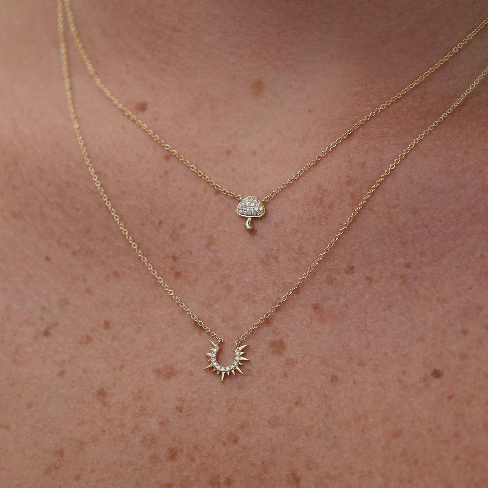 
                      
                        NKL-14K 14k Mini Toadstool Necklace
                      
                    